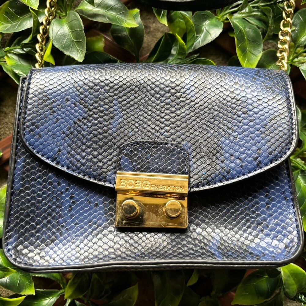 Bcbgmaxazria Women's Blue and Navy Bag